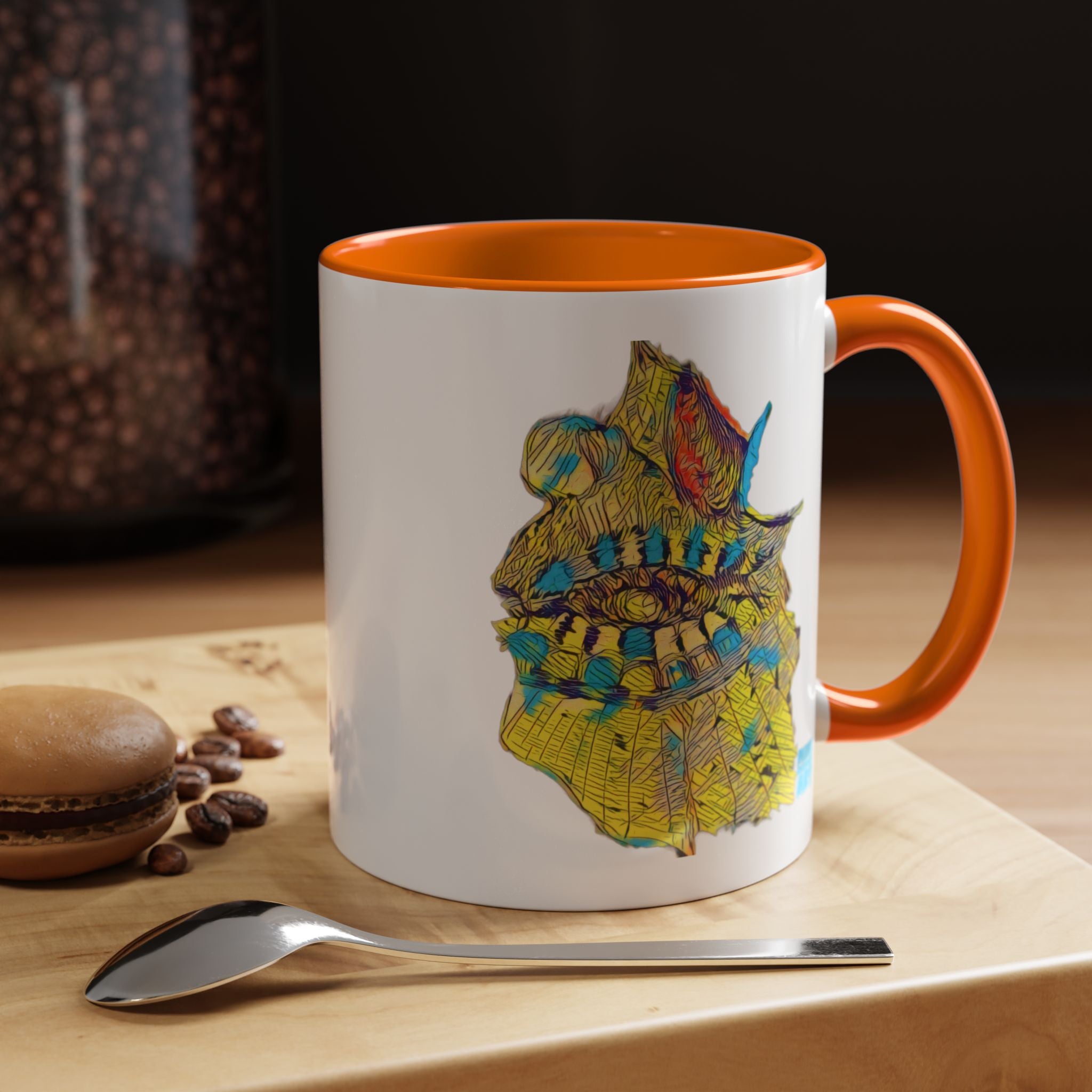 Hypnagogic (Neon) Accent Coffee Mug (11oz, 15oz)
