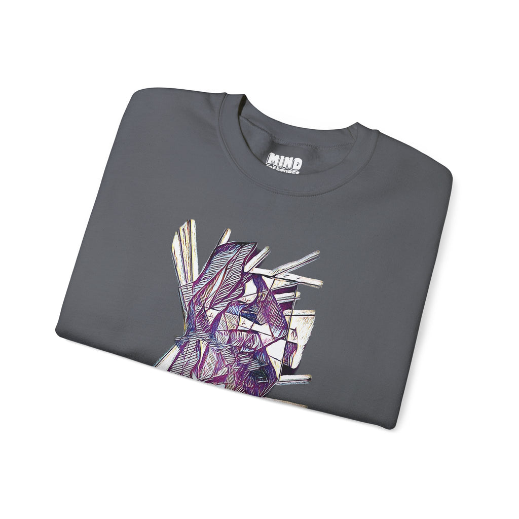 Lightspeed (Purple) Unisex Heavy Blend™ Crewneck Sweatshirt