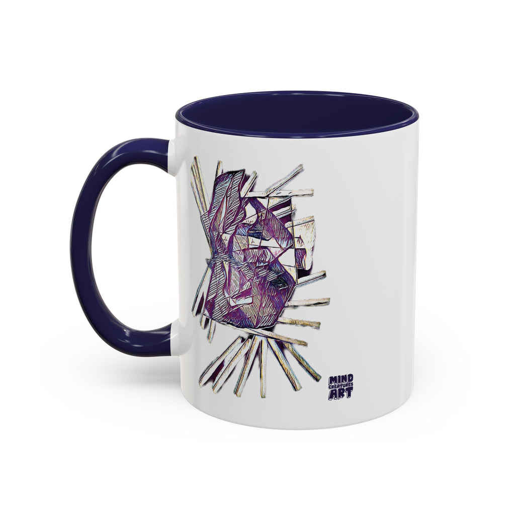 Lightspeed (Purple) Accent Coffee Mug (11oz, 15oz)