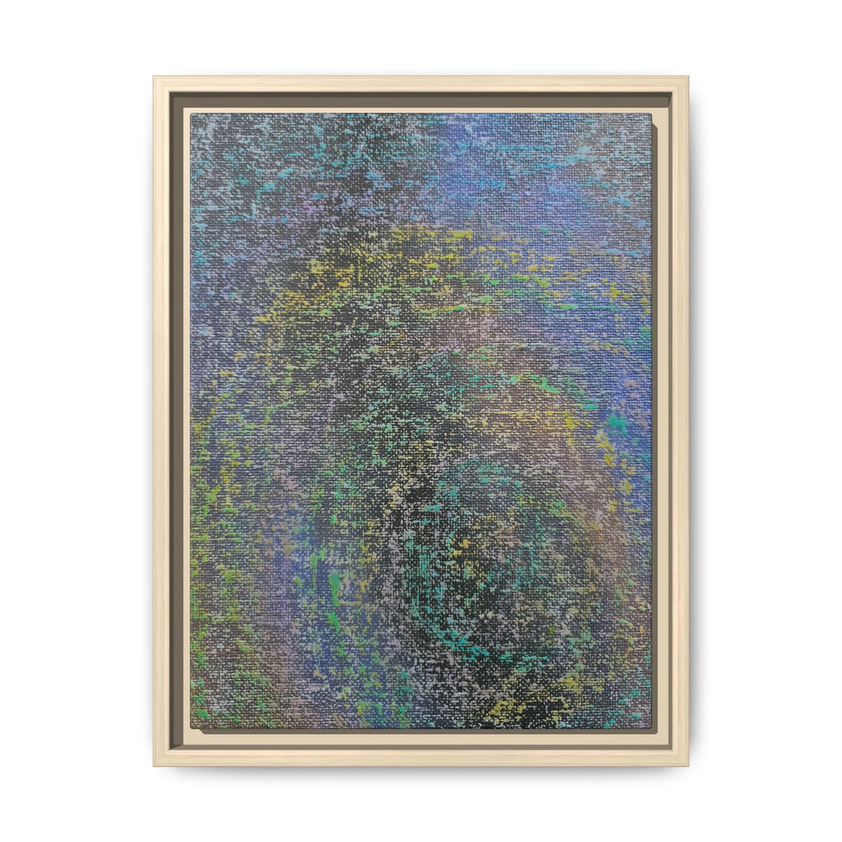 Iridescent (V2) Matte Canvas, Framed