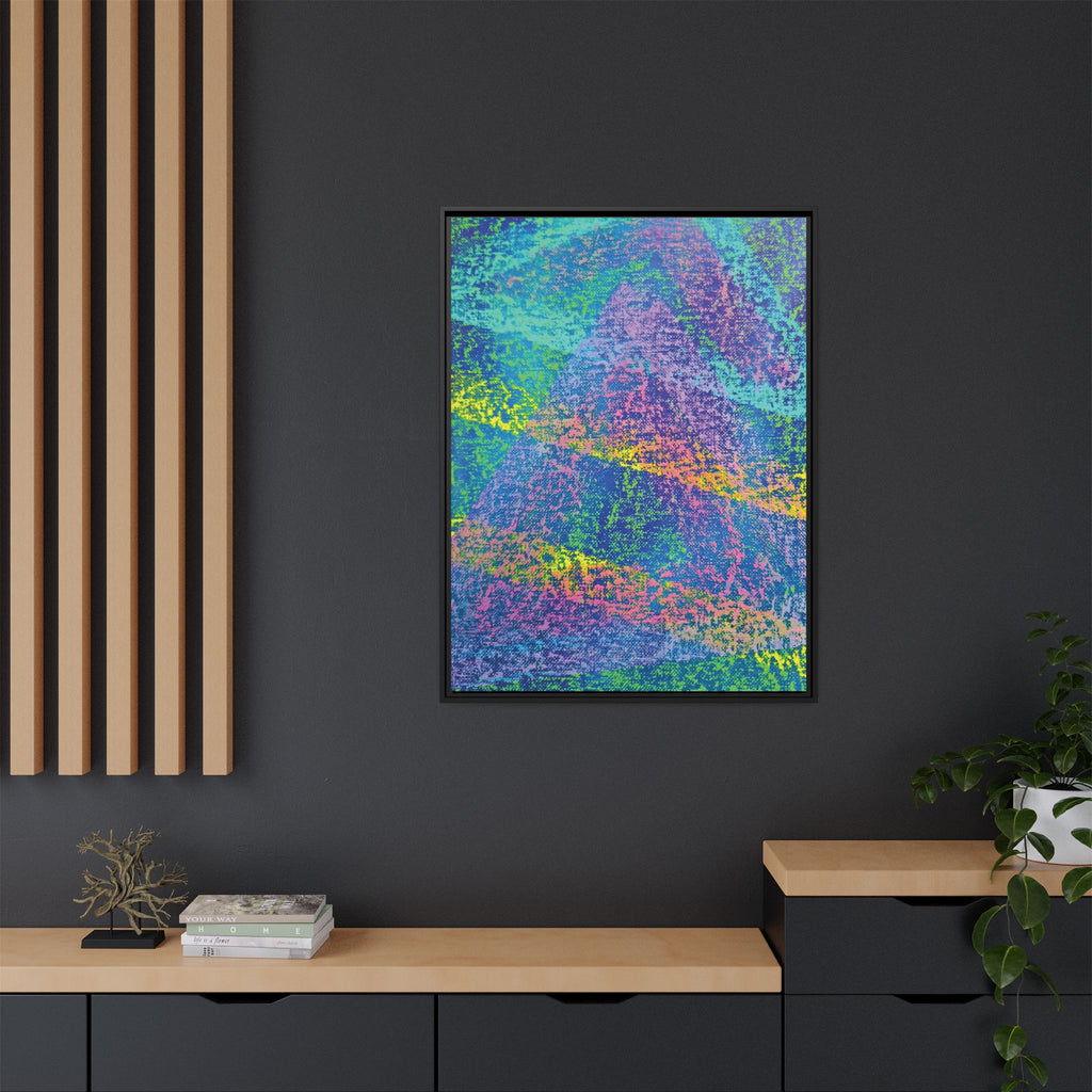Vapor (V2) Matte Canvas, Framed