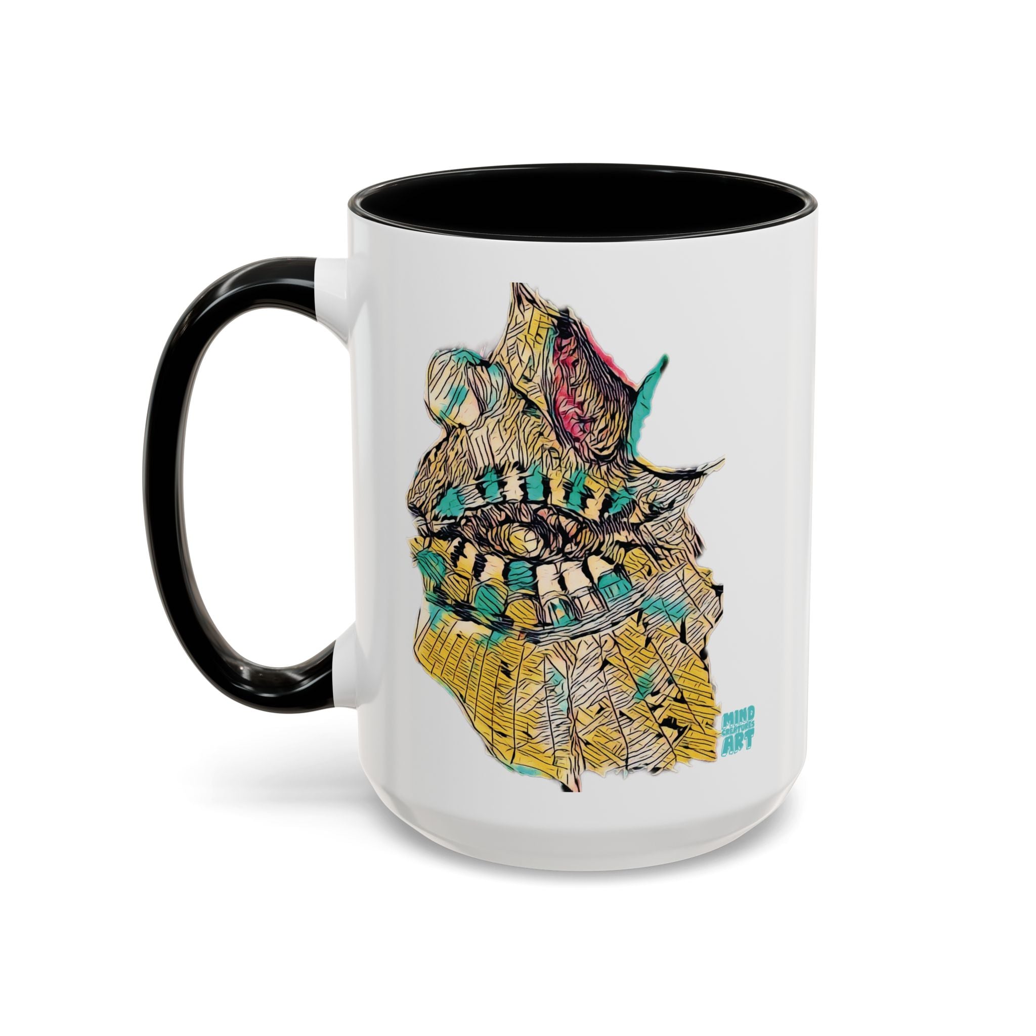 Hypnagogic (Gold) Accent Coffee Mug (11oz, 15oz)