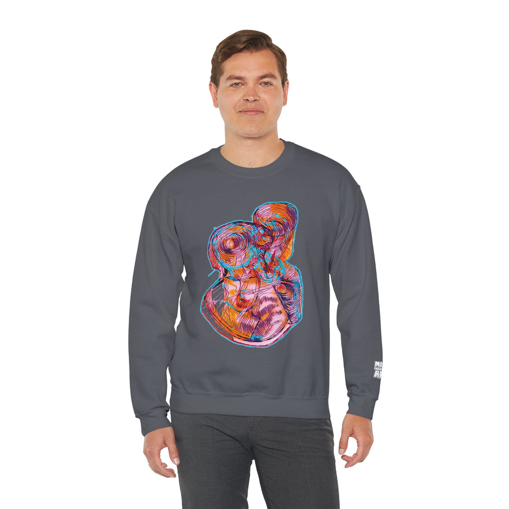 Curiosity (Pink) Unisex Heavy Blend™ Crewneck Sweatshirt