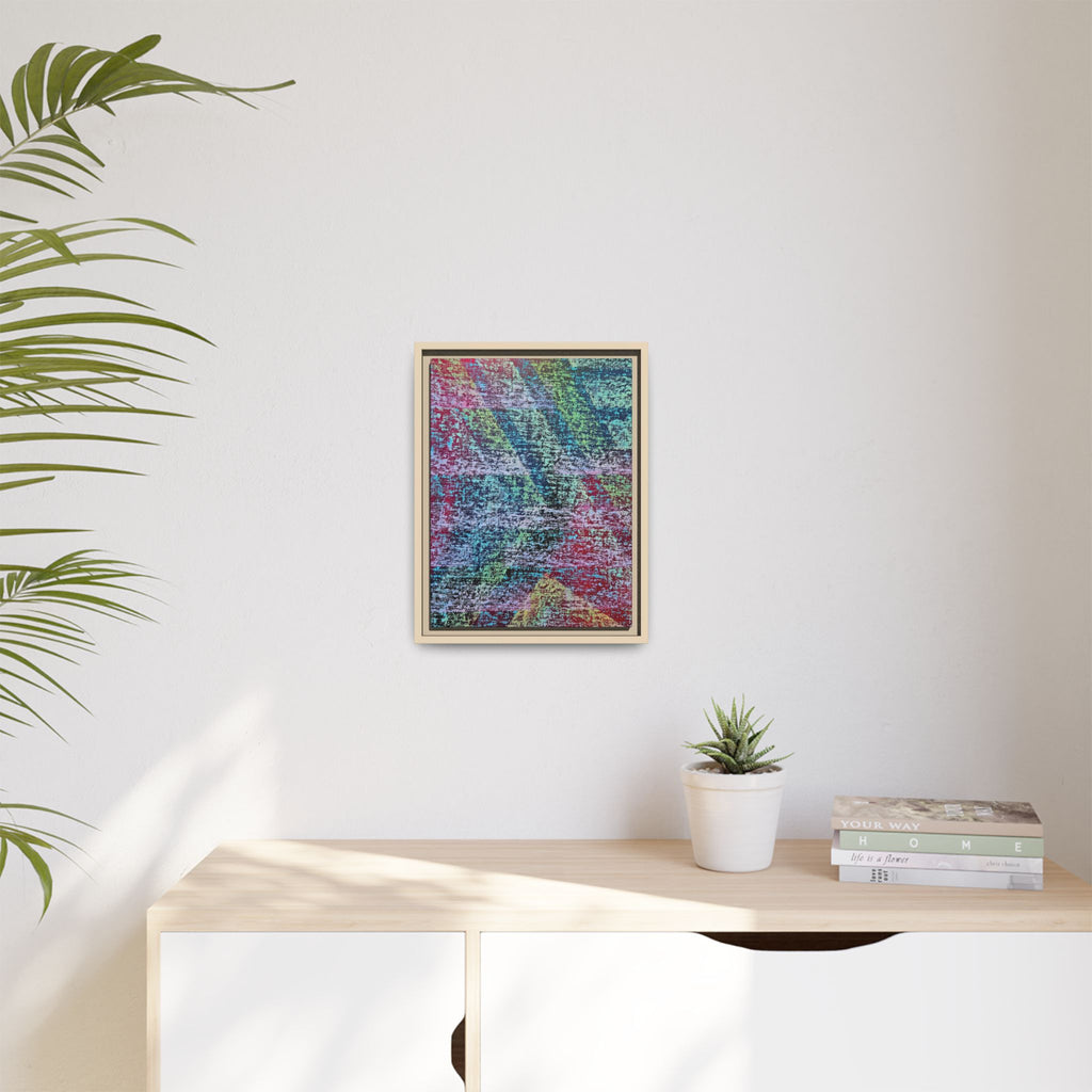 Elocution Matte Canvas, Framed