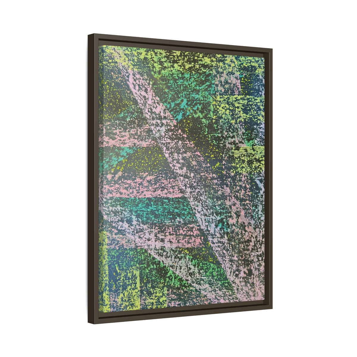 Stream Matte Canvas, Framed