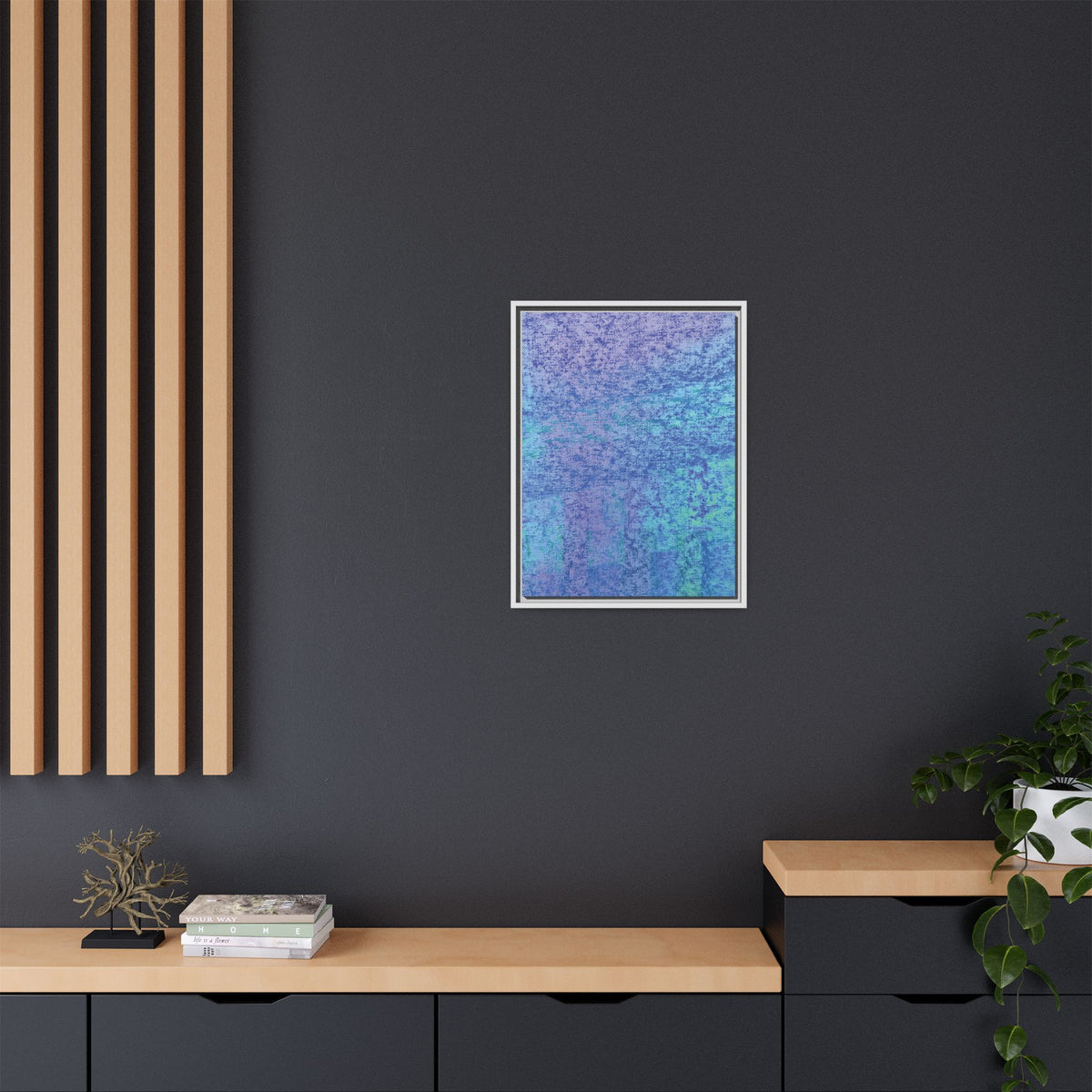 Oceanic (V2) Matte Canvas, Framed