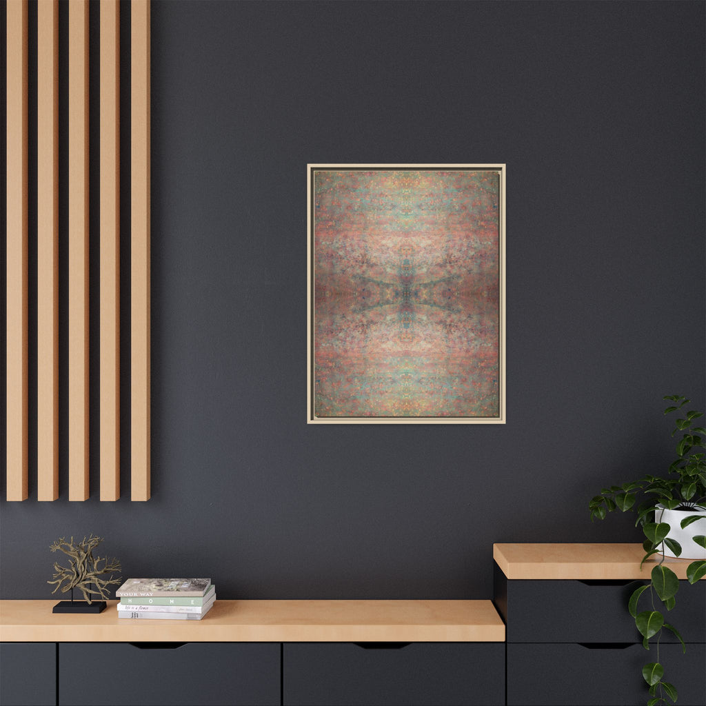 Hourglass Matte Canvas, Framed