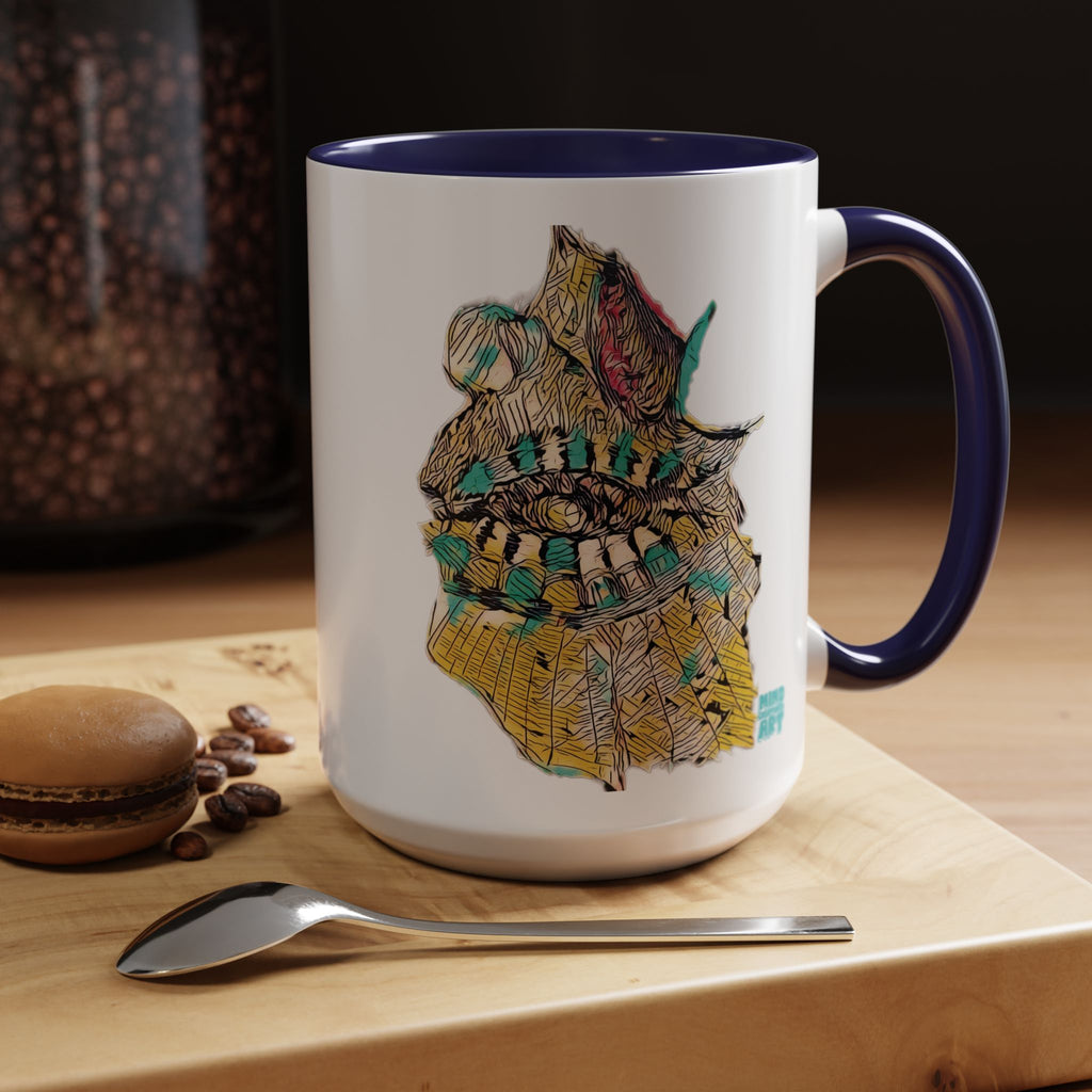 Hypnagogic (Gold) Accent Coffee Mug (11oz, 15oz)