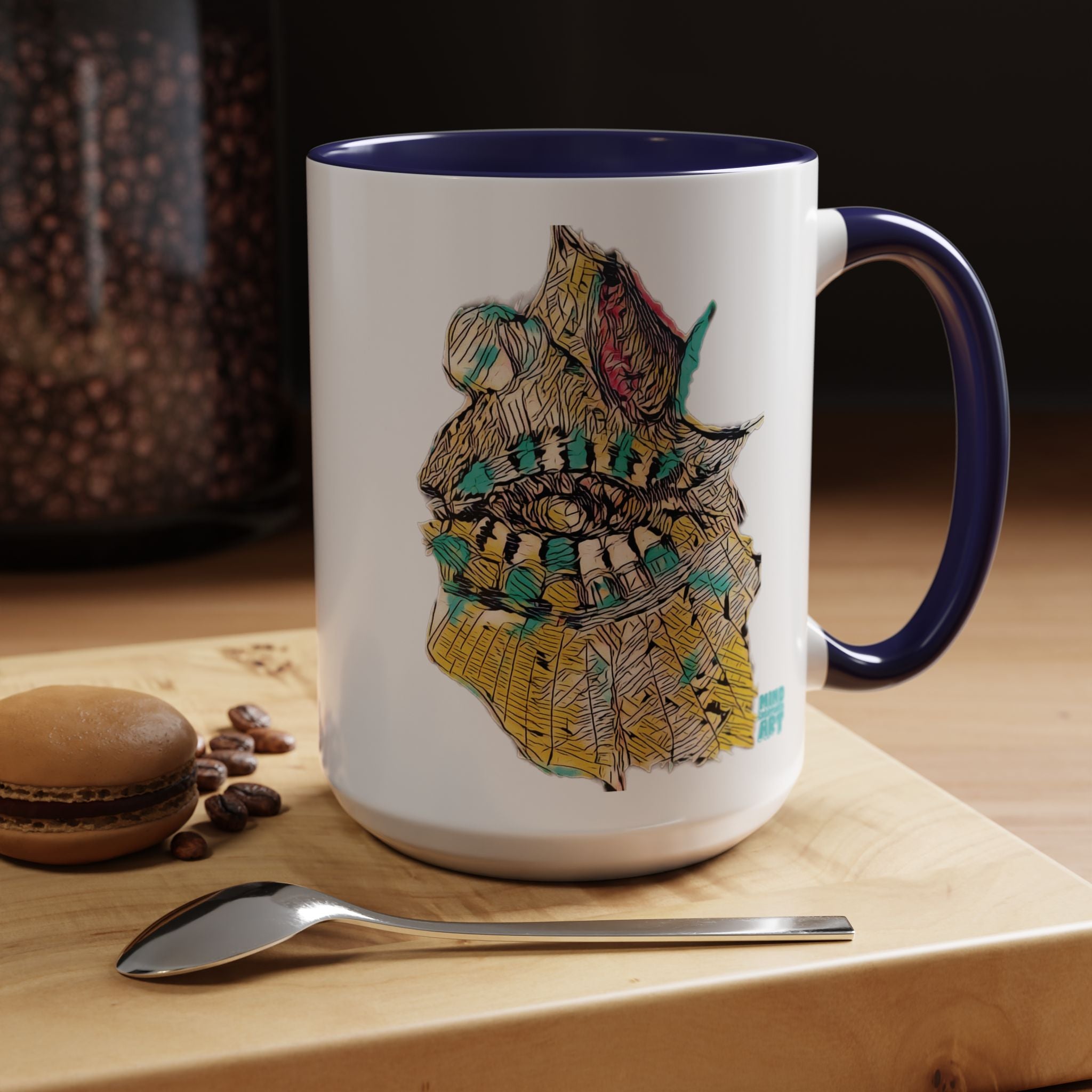 Hypnagogic (Gold) Accent Coffee Mug (11oz, 15oz)