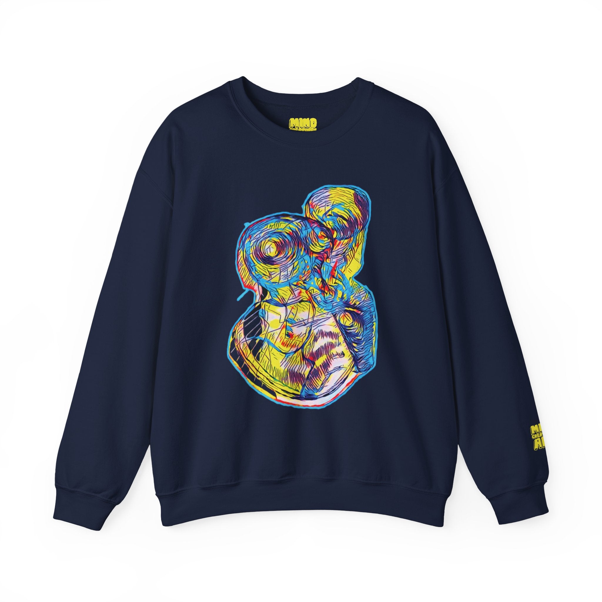 Curiosity (Neon) Unisex Heavy Blend™ Crewneck Sweatshirt