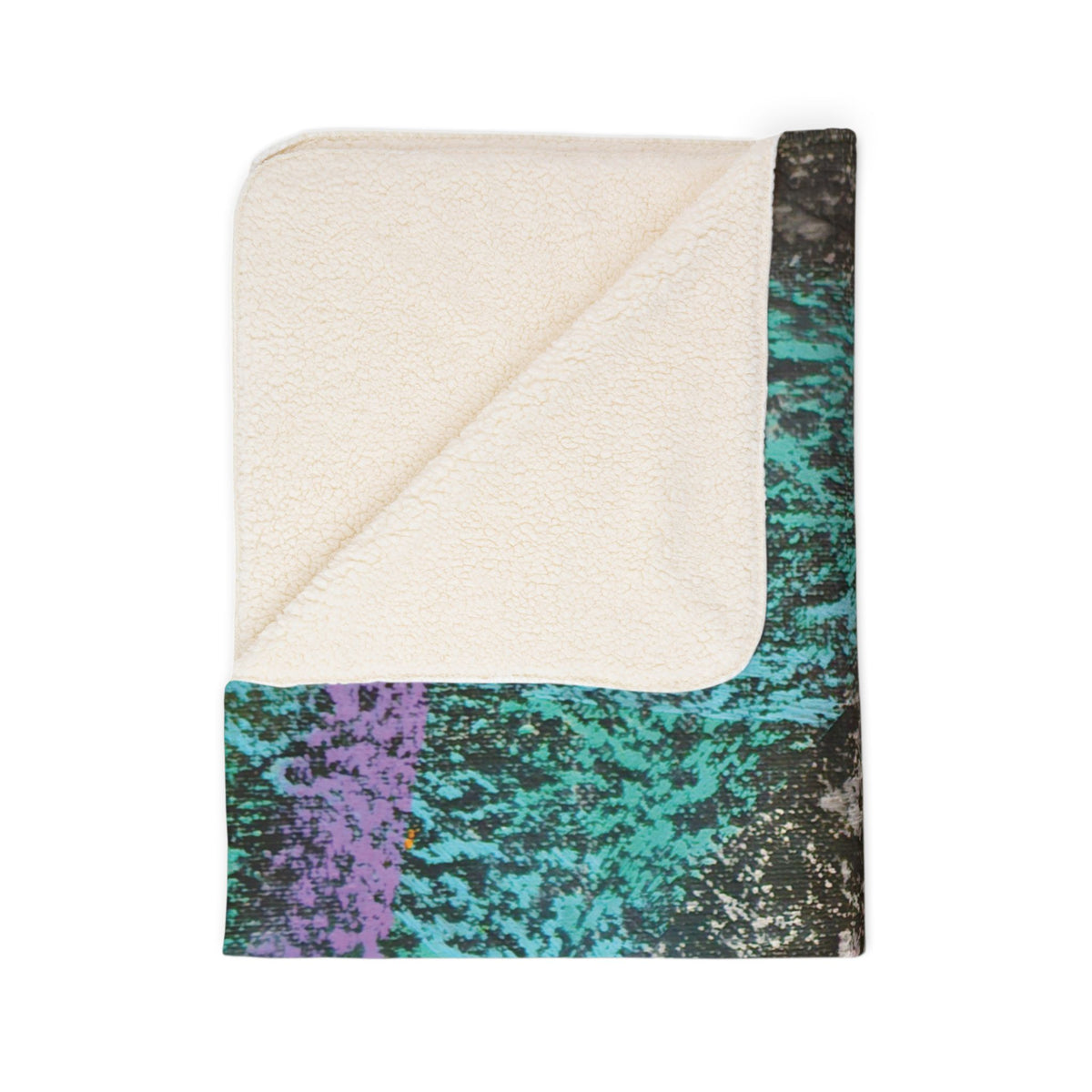 Code Fleece Sherpa Blanket