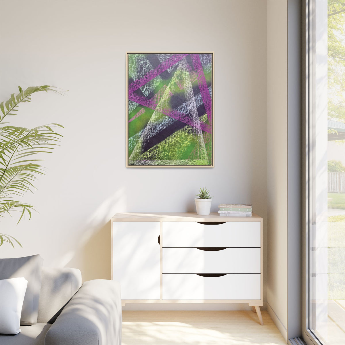 Believe (V4) Matte Canvas, Framed