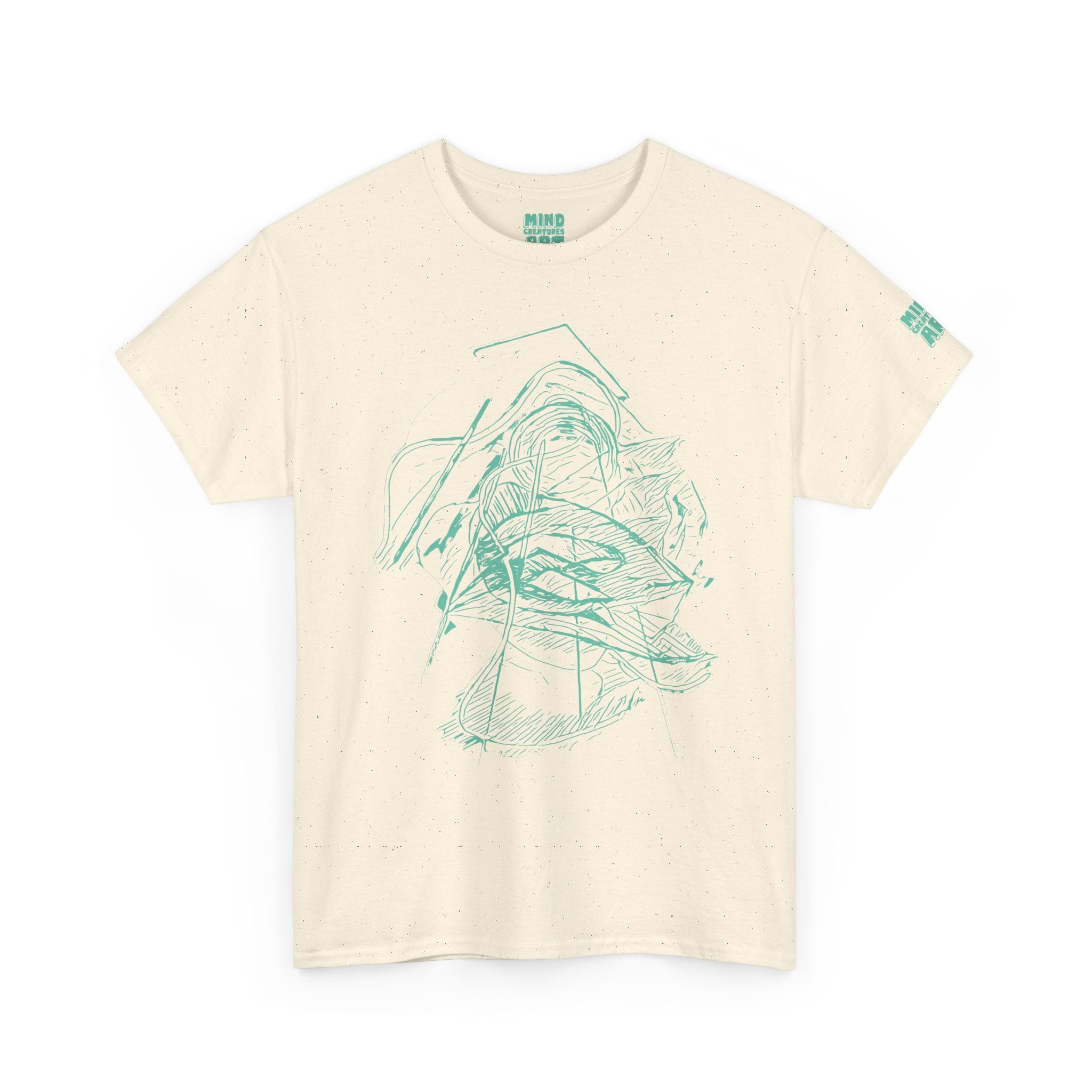 Dive Reflex (Teal) Unisex Heavy Cotton Tee