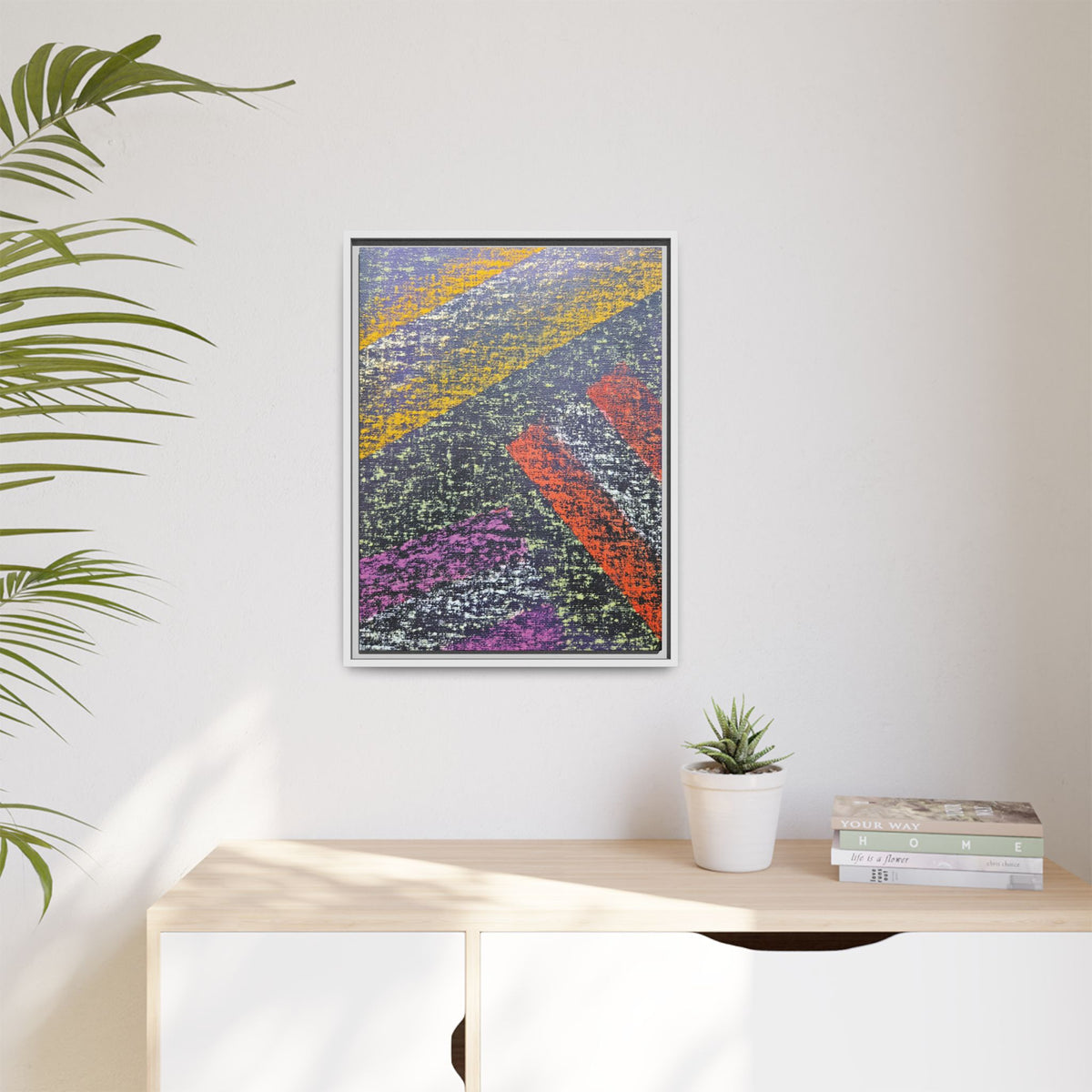 Motivation Matte Canvas, Framed