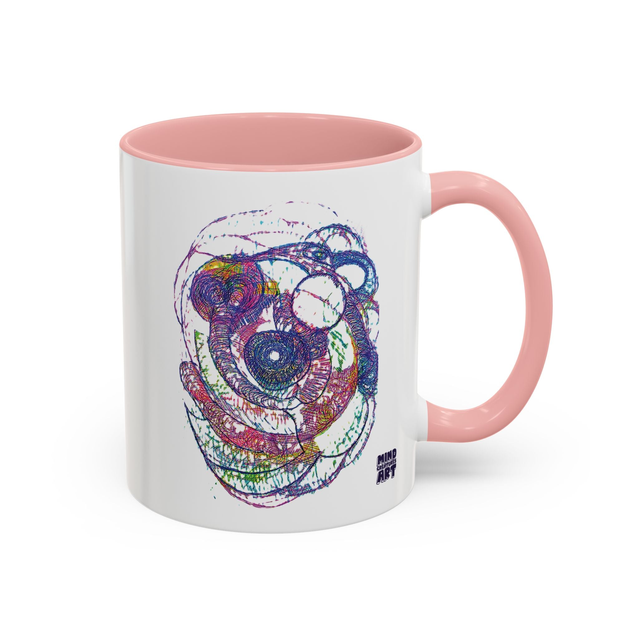 Spiraling Accent Coffee Mug (11oz, 15oz)