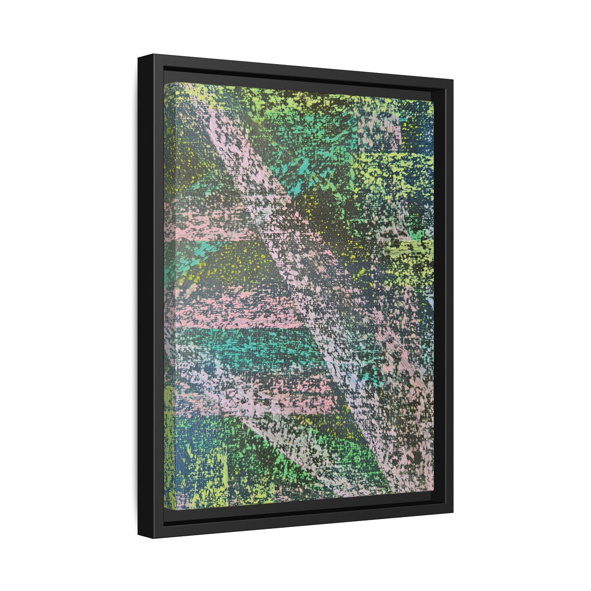 Stream Matte Canvas, Framed