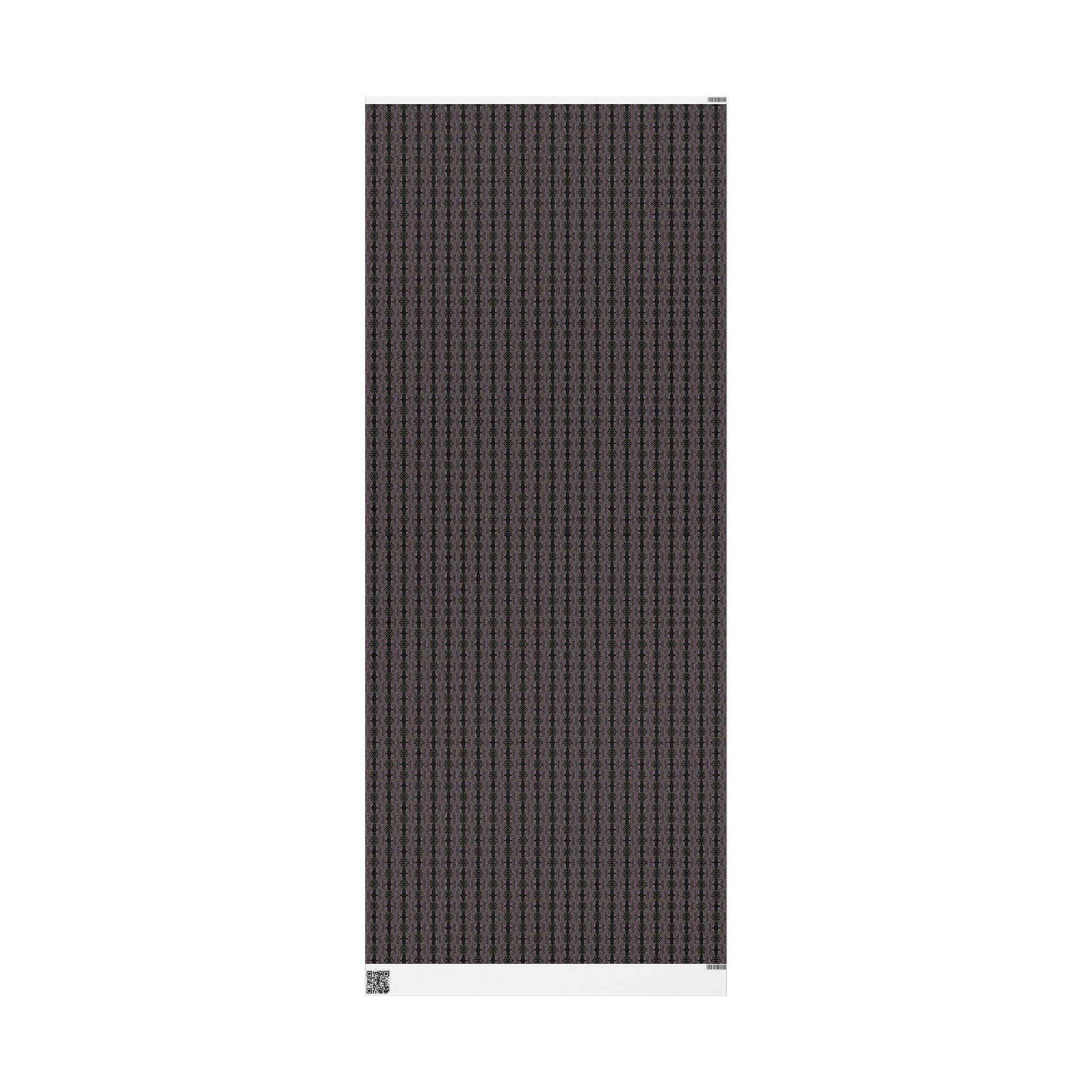 Vessel (Neon, Mirror, Black Background) Heavy Wrapping Paper
