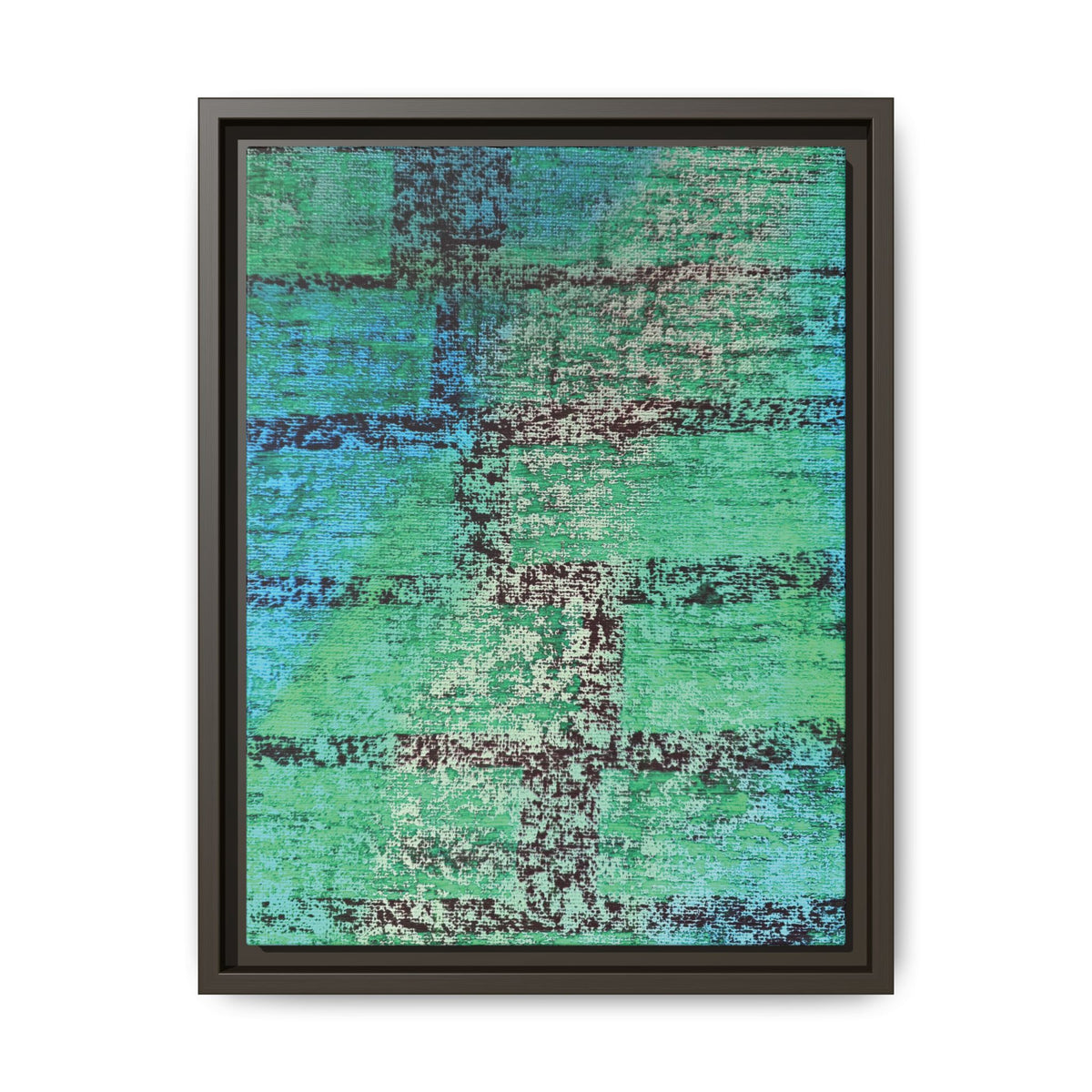 Experiment (V2) Matte Canvas, Framed