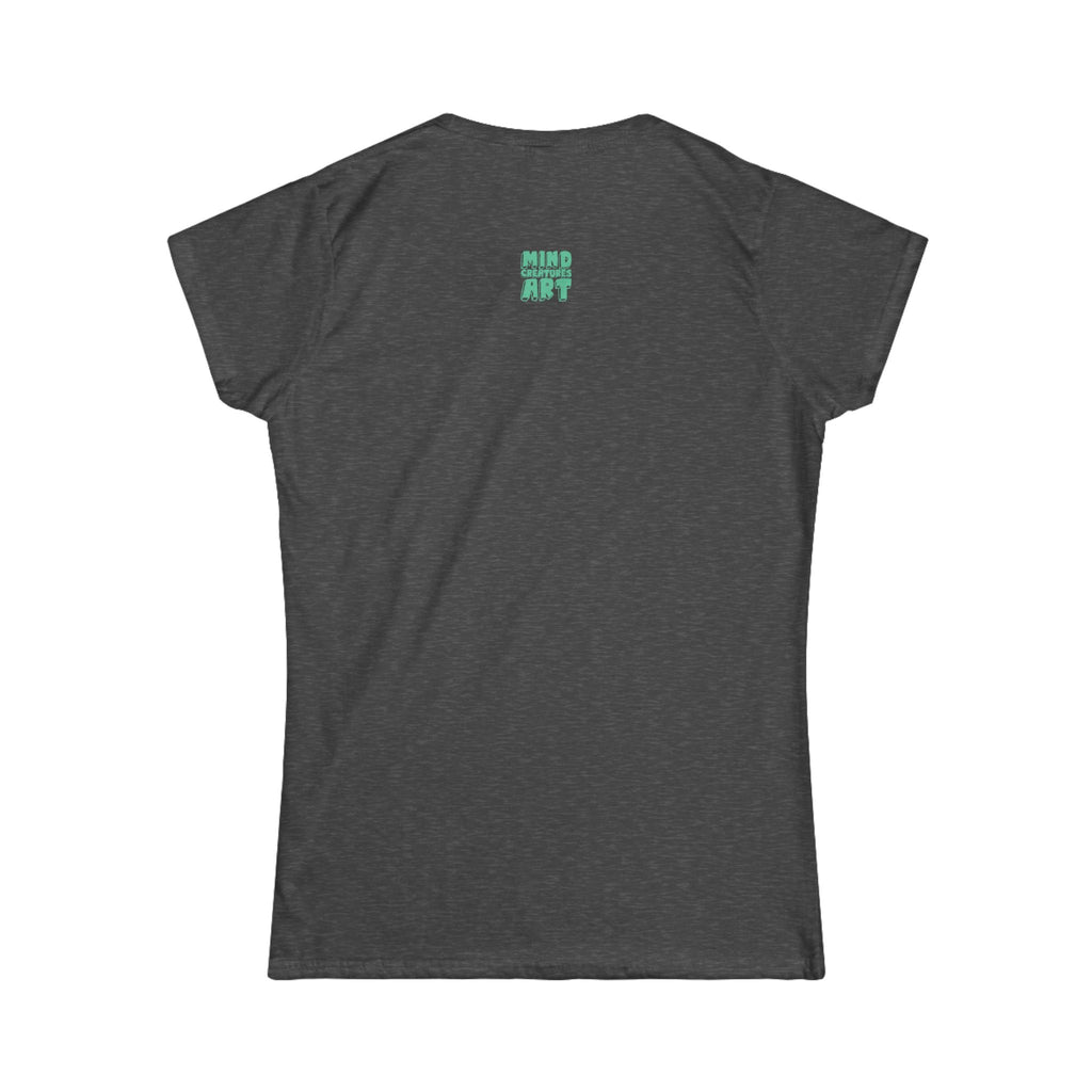 Davy Jones (Electric Teal) Women's Softstyle Tee