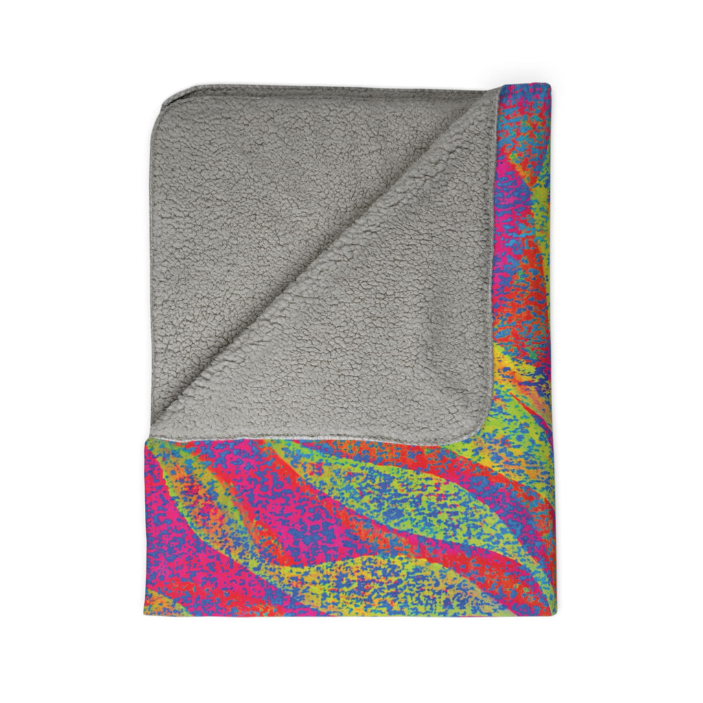 Wave (V4) Fleece Sherpa Blanket