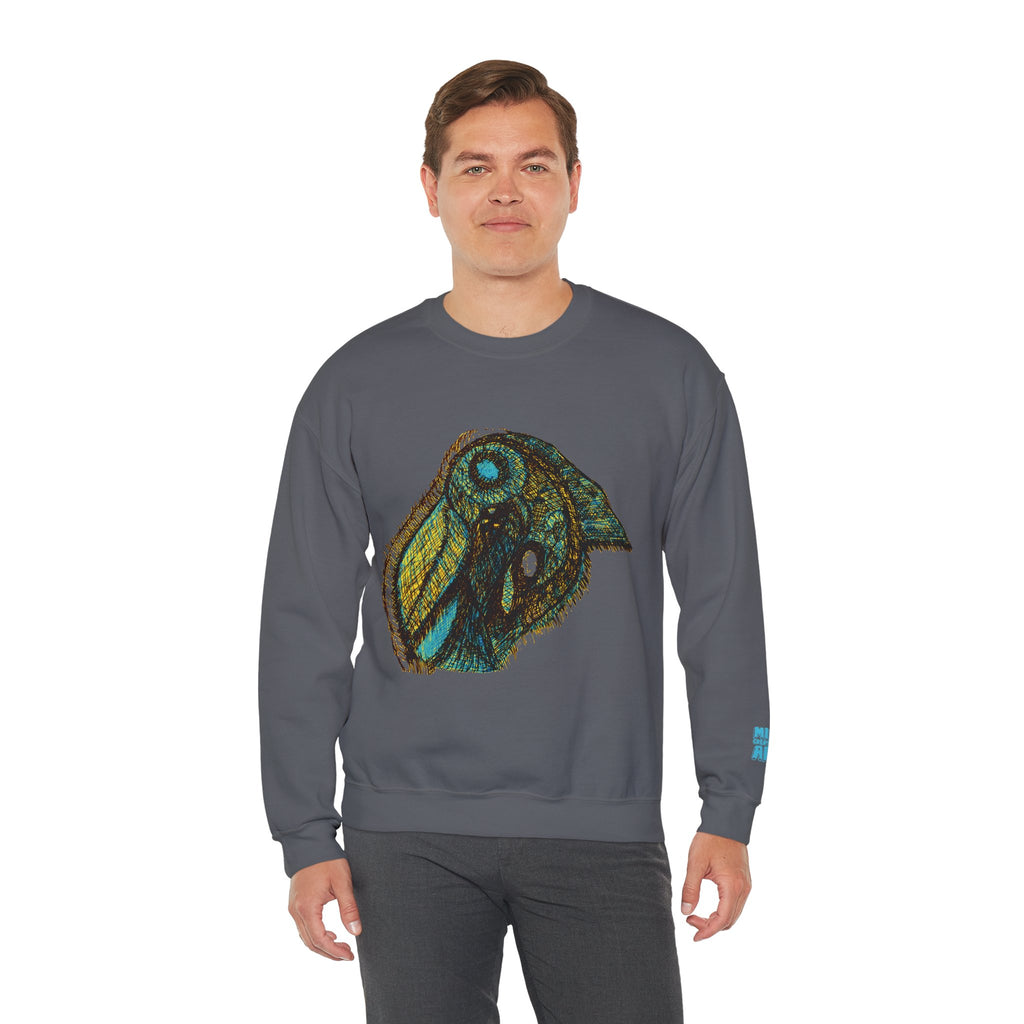 Who Are You? (Gold) Unisex Heavy Blend™ Crewneck Sweatshirt