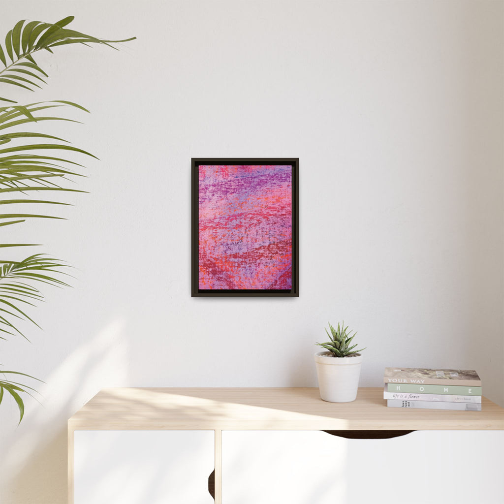Lagoon (V4) Matte Canvas, Framed