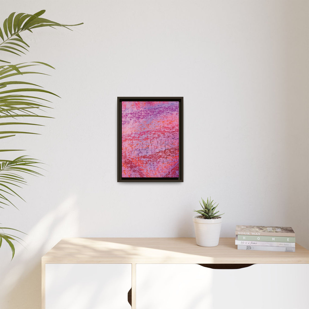 Lagoon (V4) Matte Canvas, Framed