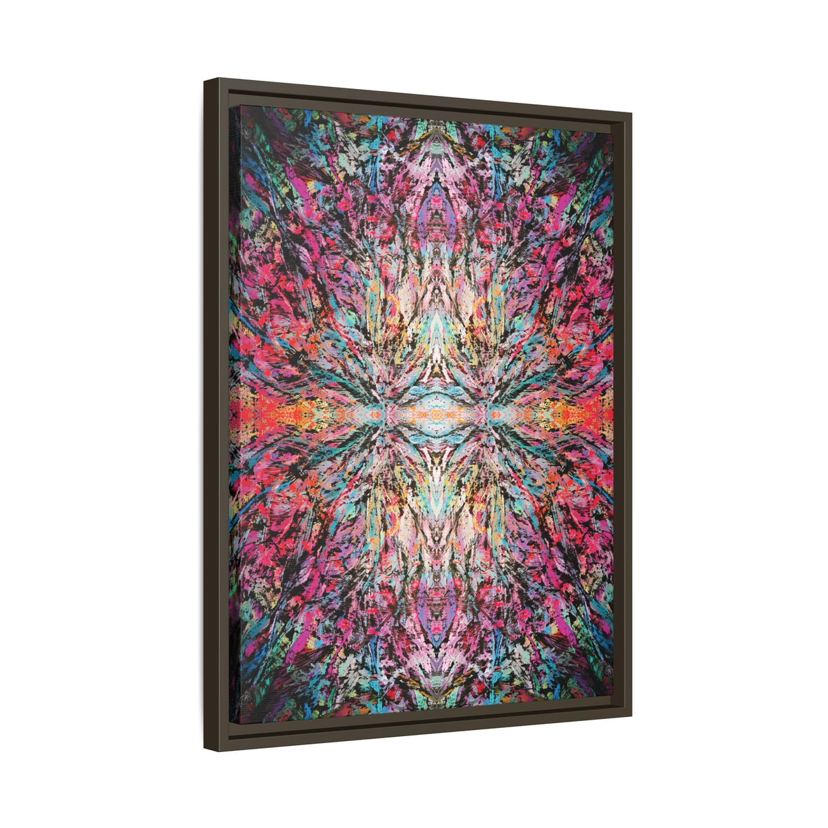 Thunder Matte Canvas, Framed