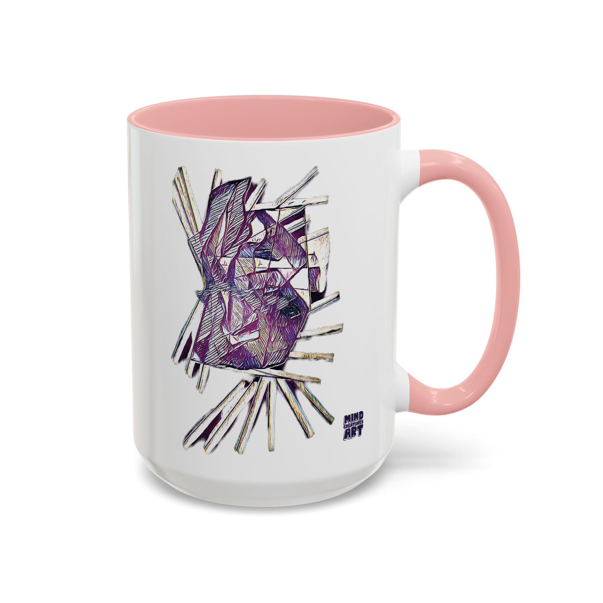 Lightspeed (Purple) Accent Coffee Mug (11oz, 15oz)