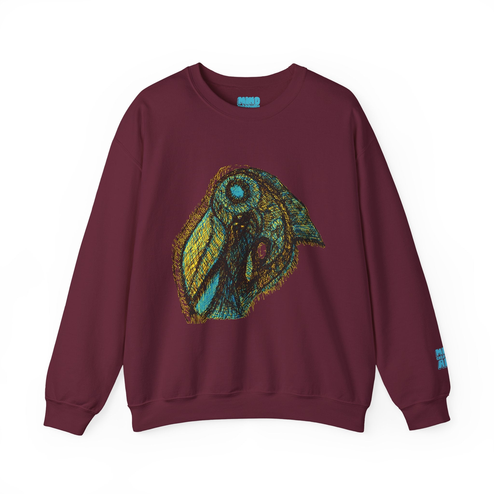 Who Are You? (Gold) Unisex Heavy Blend™ Crewneck Sweatshirt