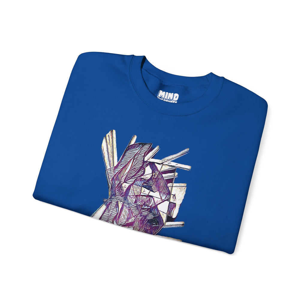 Lightspeed (Purple) Unisex Heavy Blend™ Crewneck Sweatshirt