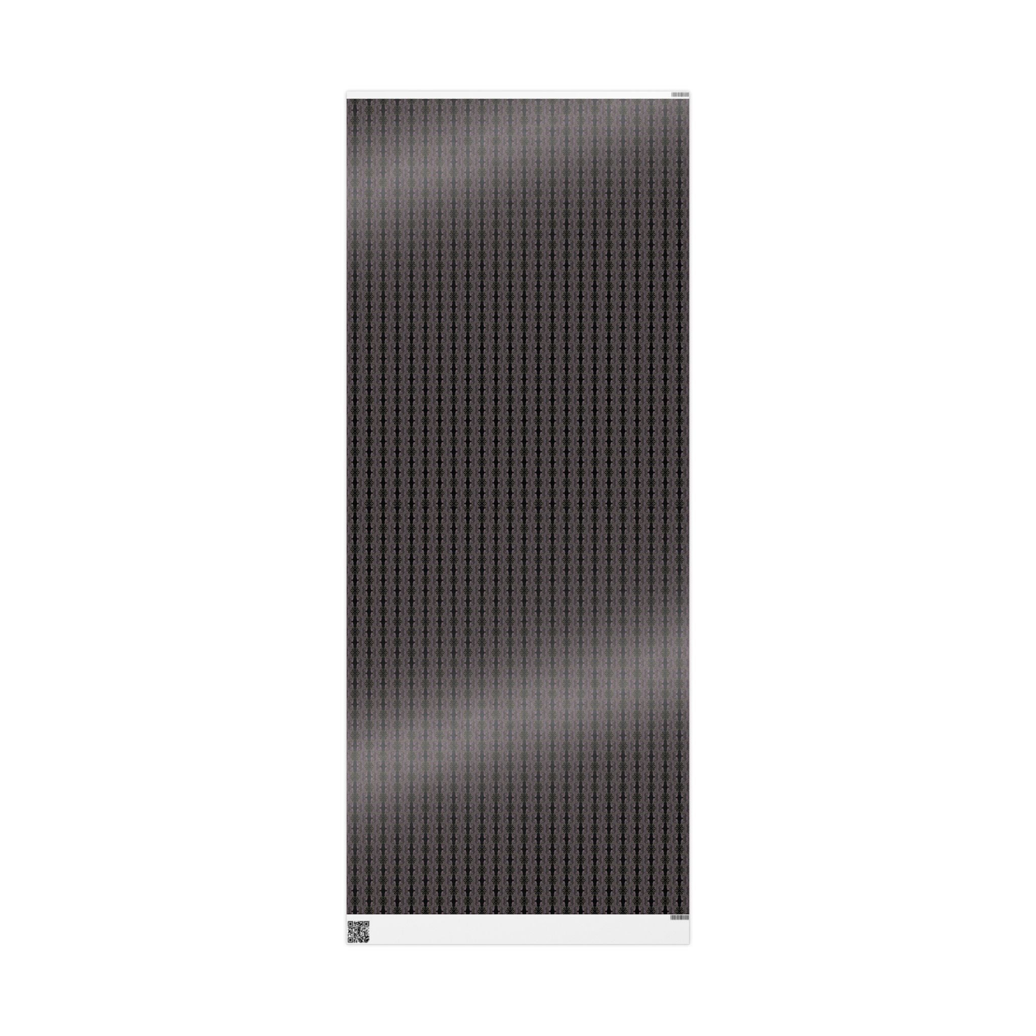 Vessel (Neon, Mirror, Black Background) Heavy Wrapping Paper