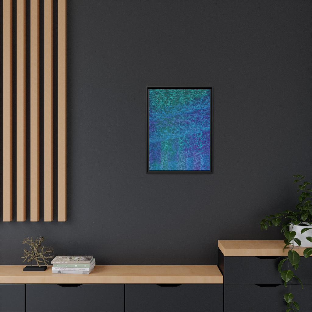 Oceanic Matte Canvas, Framed