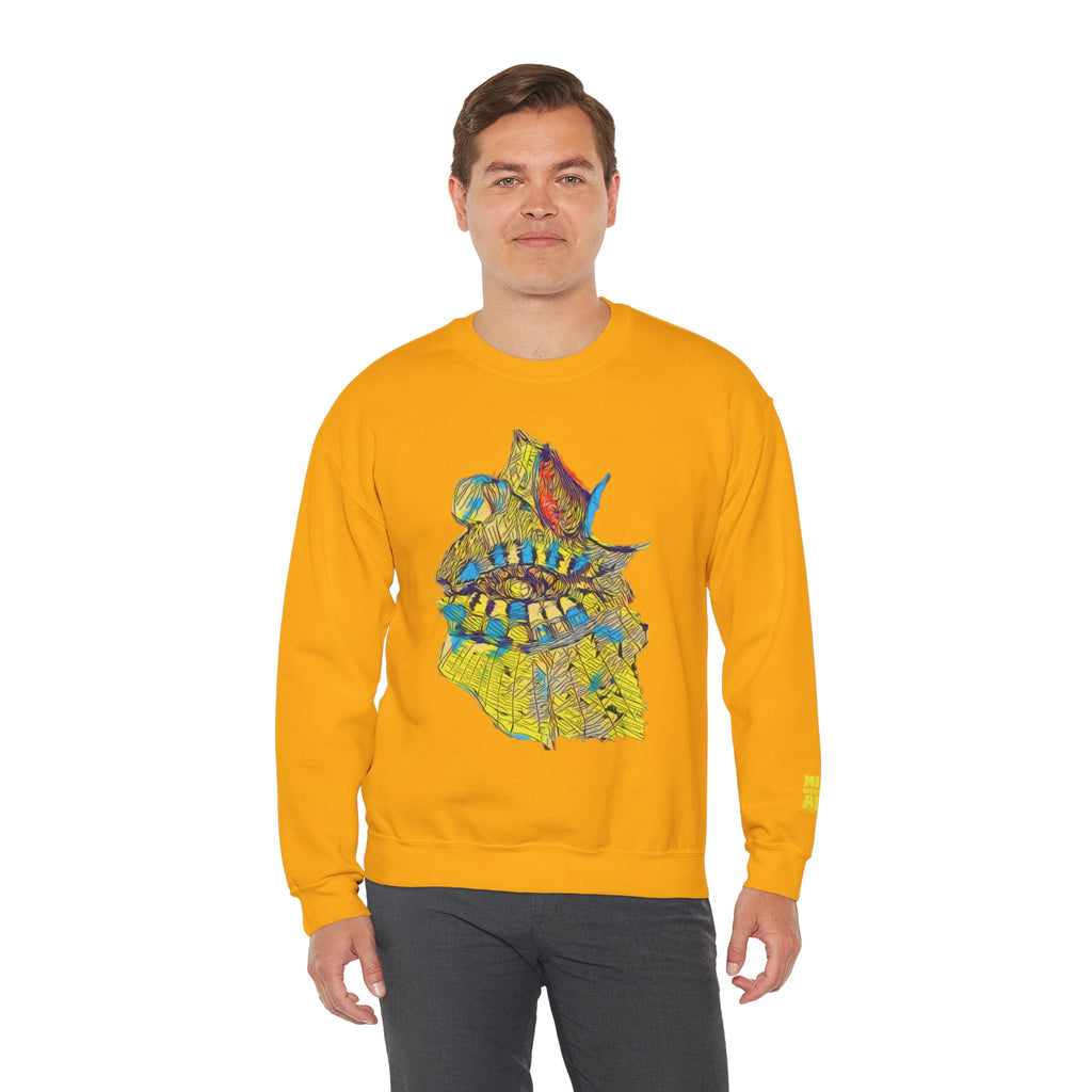 Hypnagogic (Neon) Unisex Heavy Blend™ Crewneck Sweatshirt