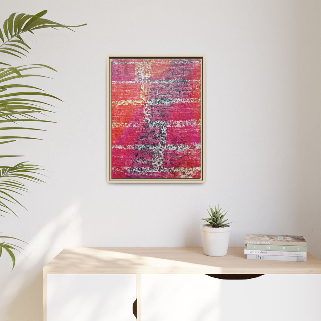 Experiment (V4) Matte Canvas, Framed