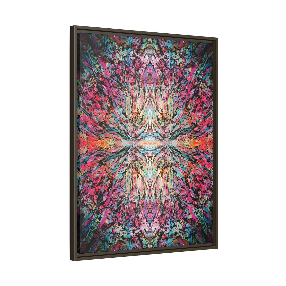 Thunder Matte Canvas, Framed