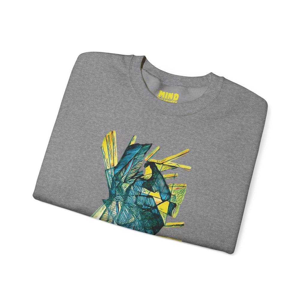 Lightspeed (Teal) Unisex Heavy Blend™ Crewneck Sweatshirt