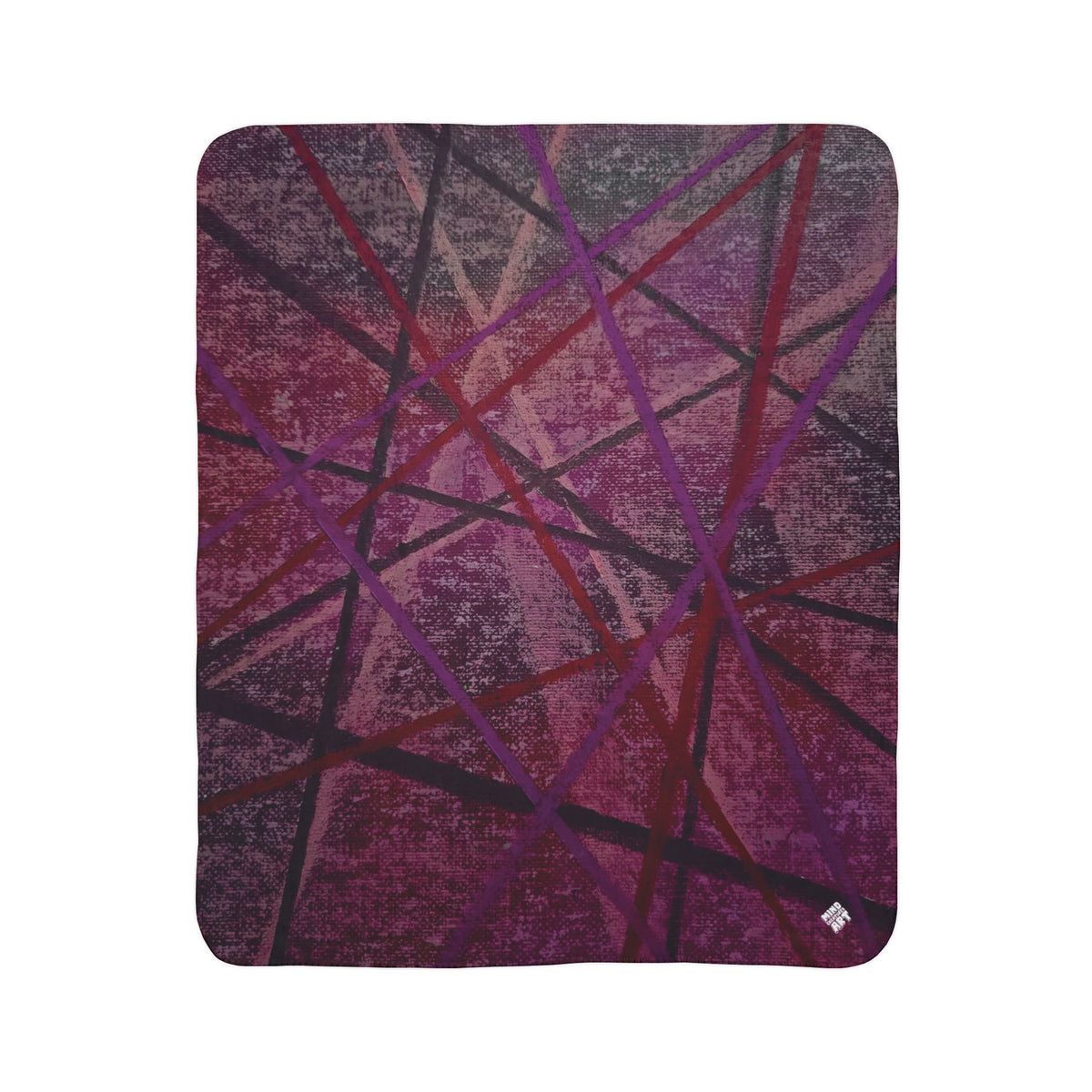 Knots Fleece Sherpa Blanket
