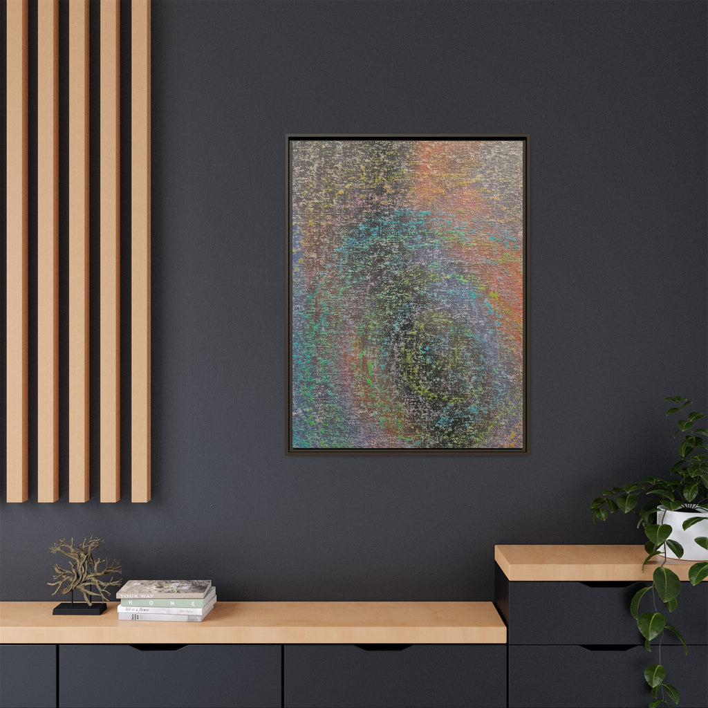 Iridescent Matte Canvas, Framed