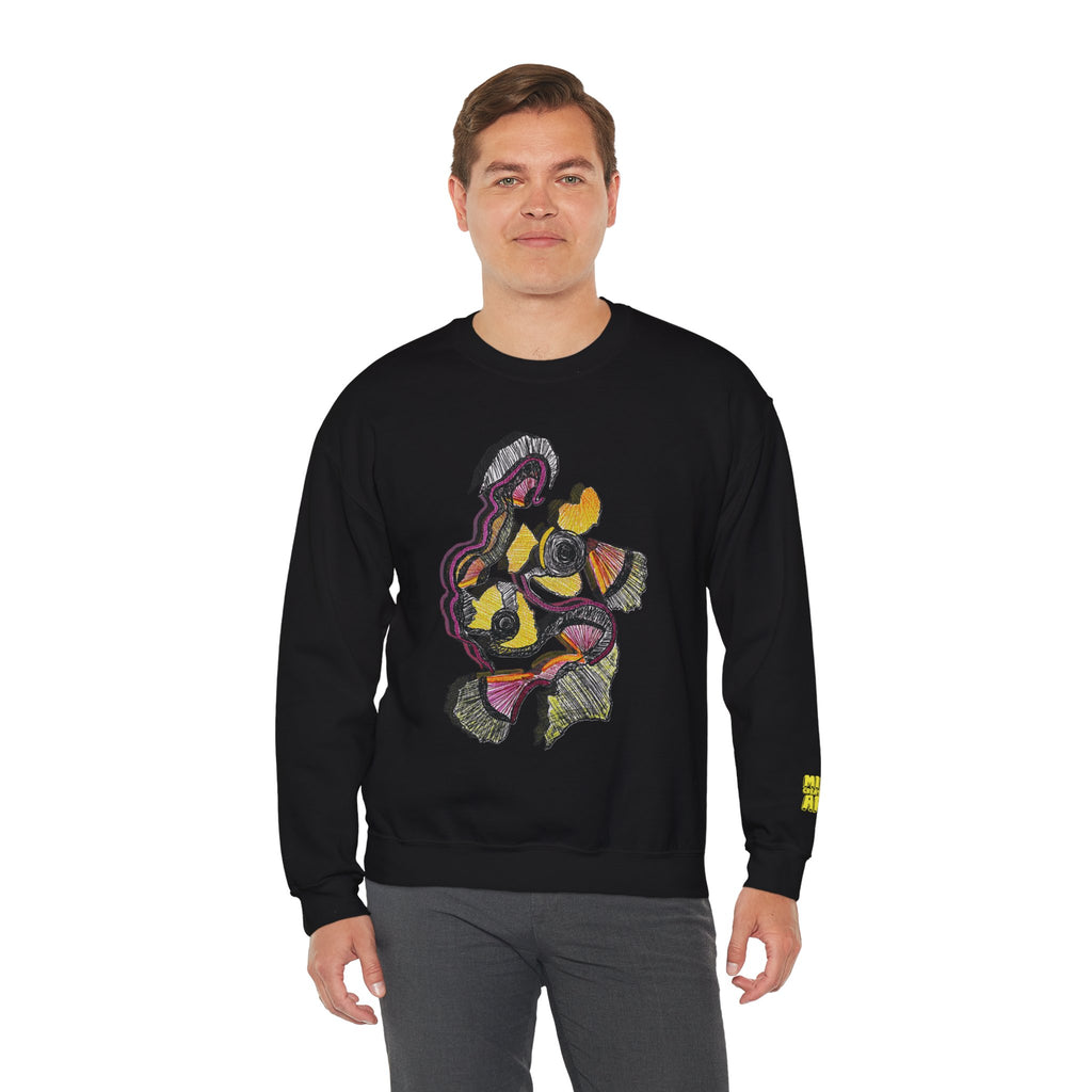 Crimson Teacher Unisex Heavy Blend™ Crewneck Sweatshirt