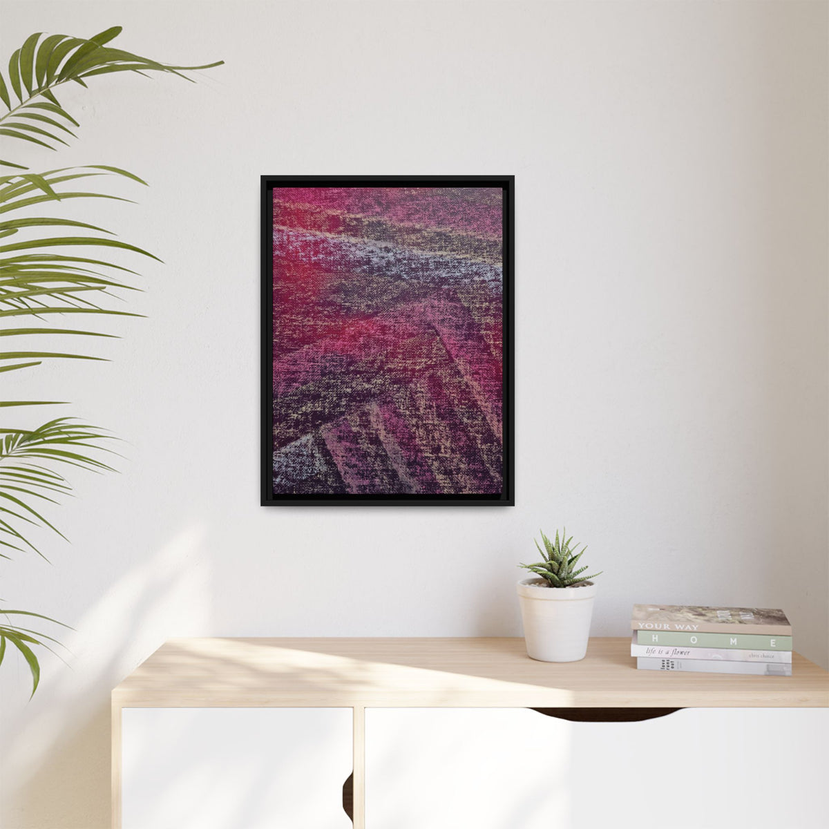 Voice Matte Canvas, Framed