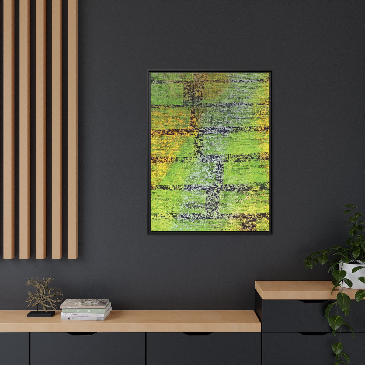 Experiment Matte Canvas, Framed
