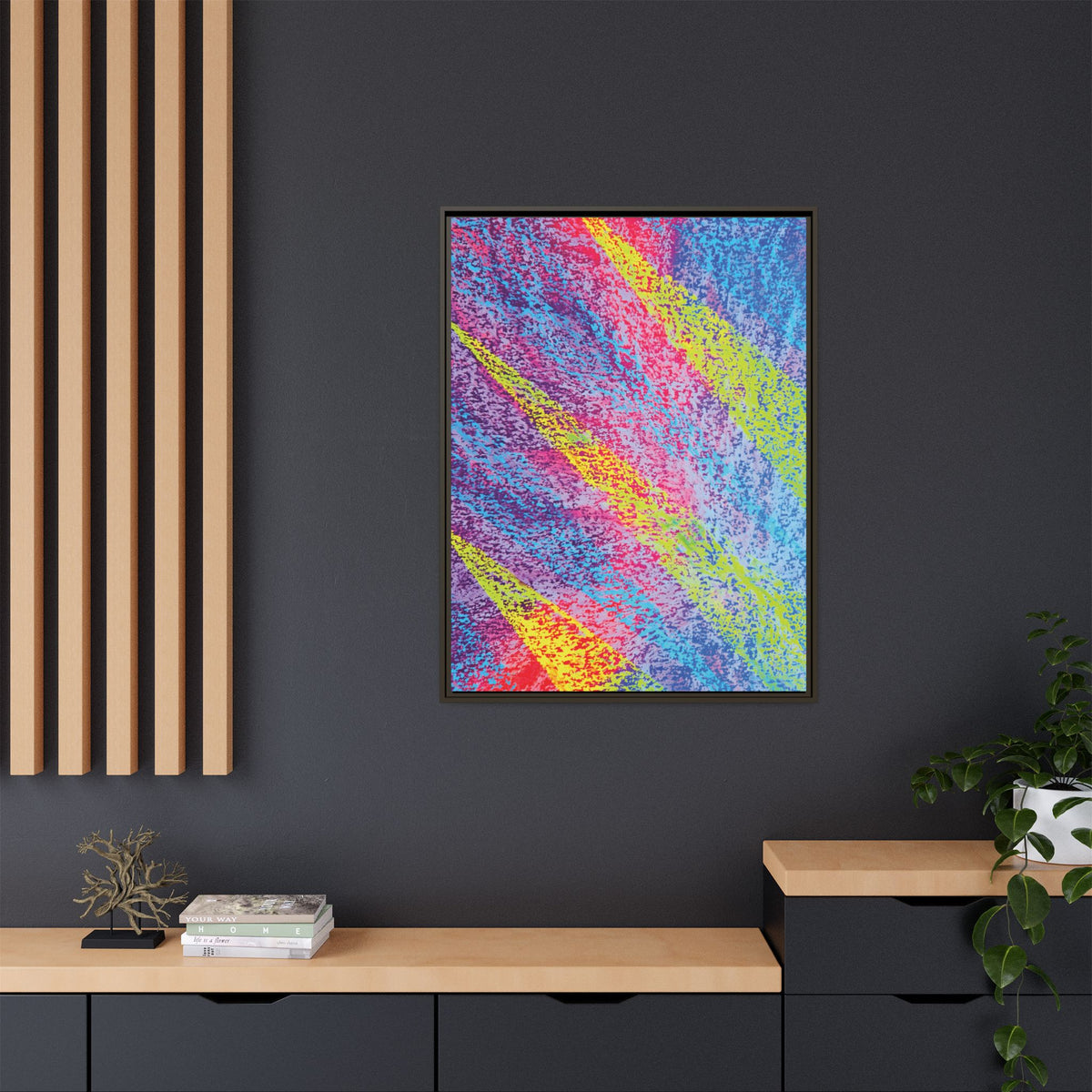 Spear Matte Canvas, Framed