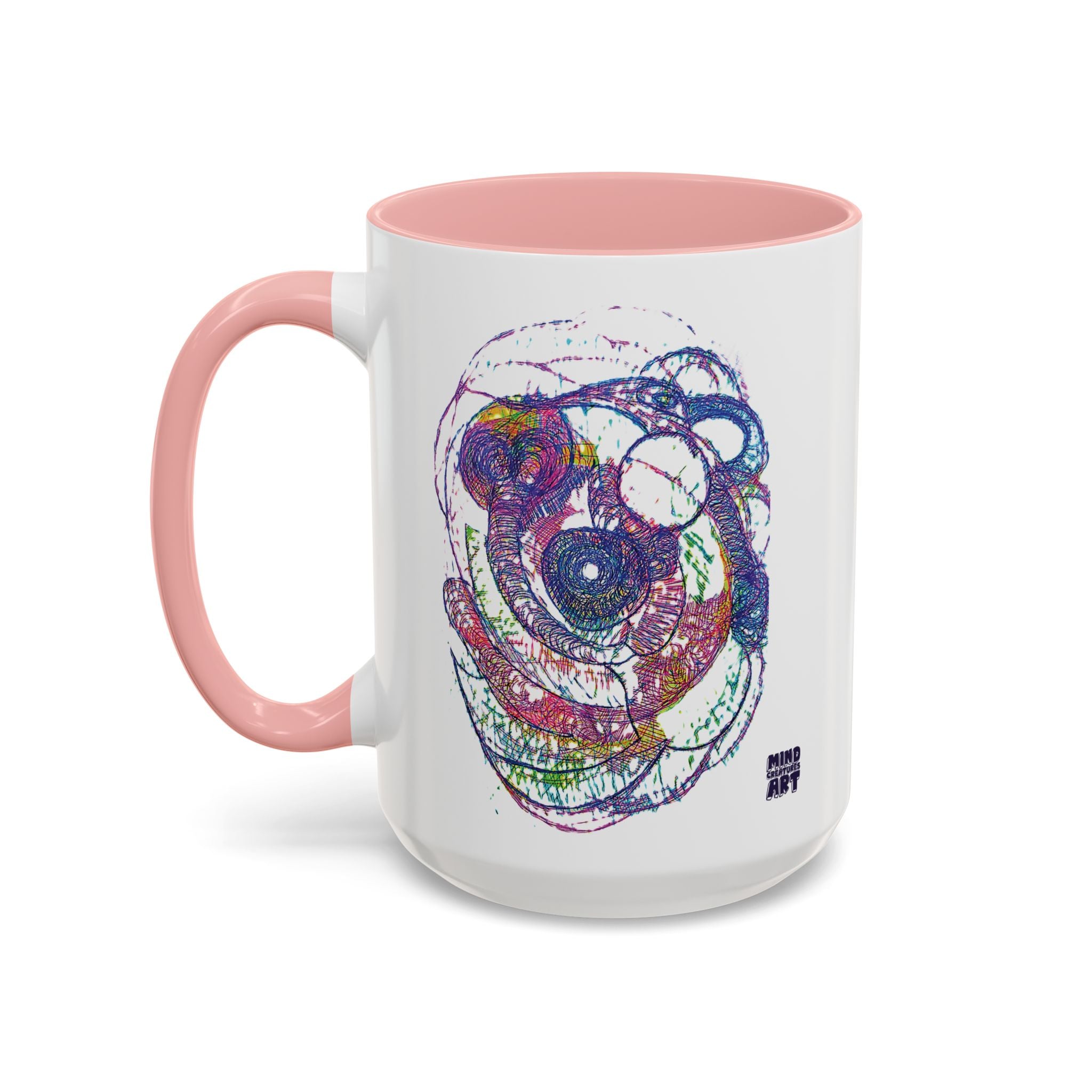 Spiraling Accent Coffee Mug (11oz, 15oz)
