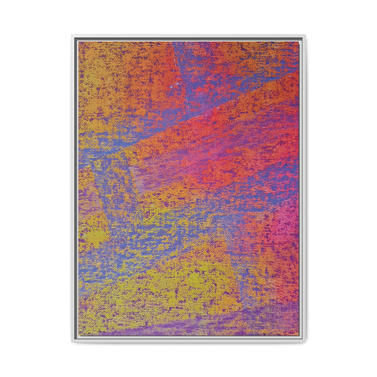 Sunset Matte Canvas, Framed
