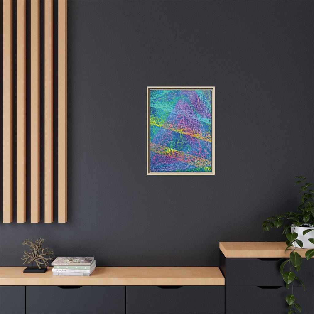 Vapor (V2) Matte Canvas, Framed