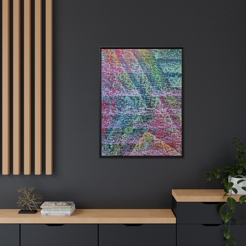 Elocution Matte Canvas, Framed
