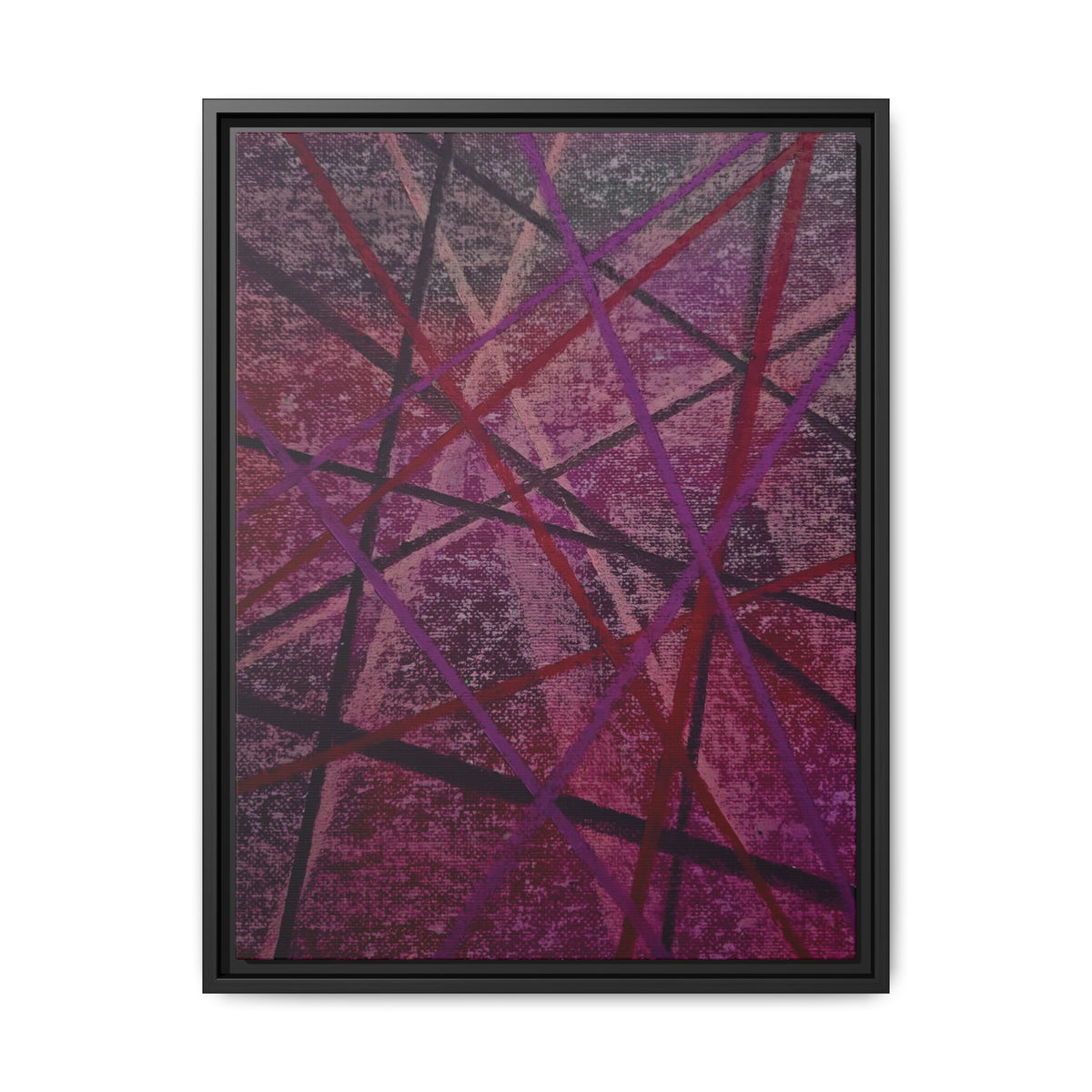 Knots Matte Canvas, Framed