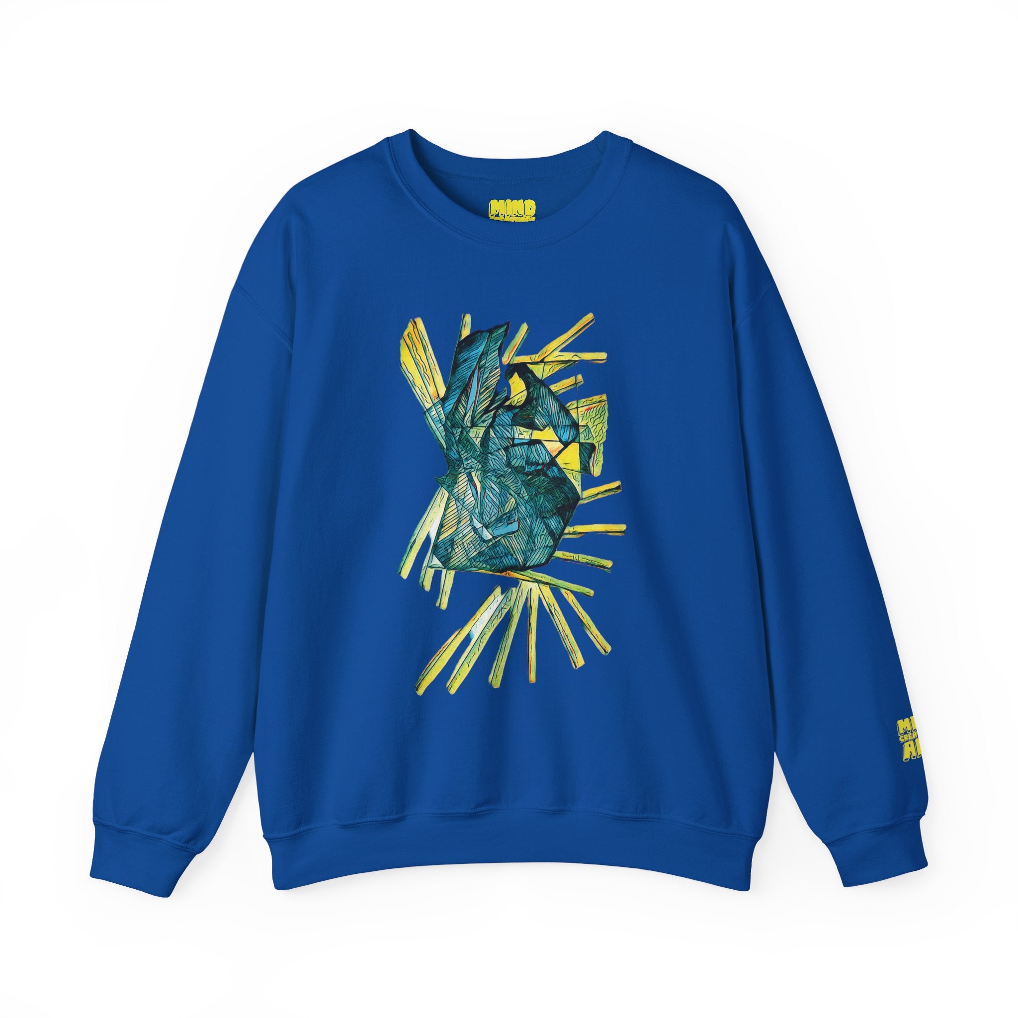 Lightspeed (Teal) Unisex Heavy Blend™ Crewneck Sweatshirt