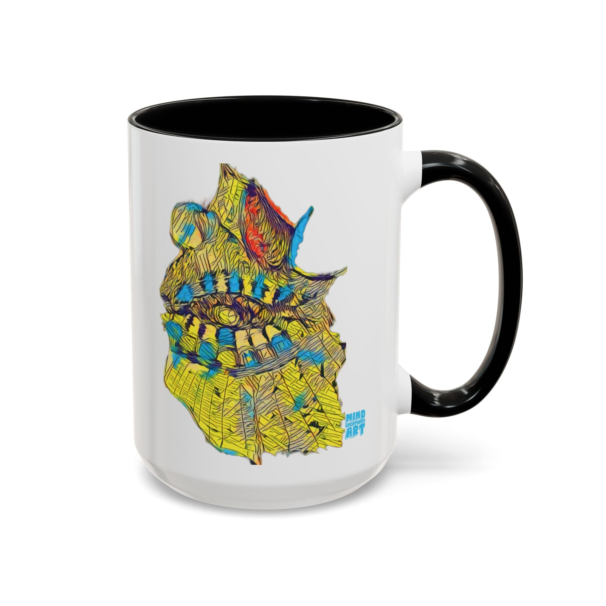 Hypnagogic (Neon) Accent Coffee Mug (11oz, 15oz)